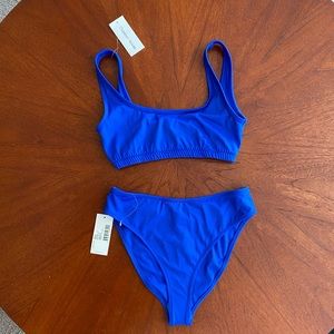 OV SWIM Two-Piece in Cobalt Blue